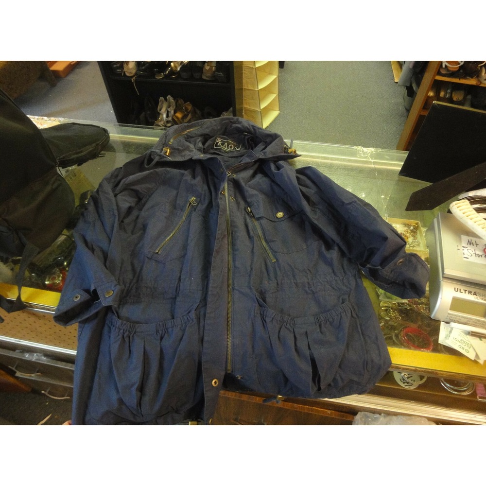 Kaos  by Andy Johns Small cotton blue jacket coat‎ with hood
